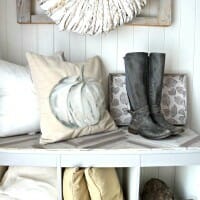 Pottery Barn Inspired Pumpkin Pillow