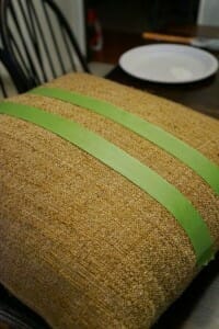 french grain sack DIY pillow