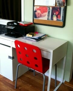 Ikea Red Chair