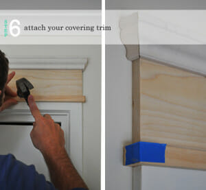 DIY: Adding Moulding to Door Frames | The Painted Hive