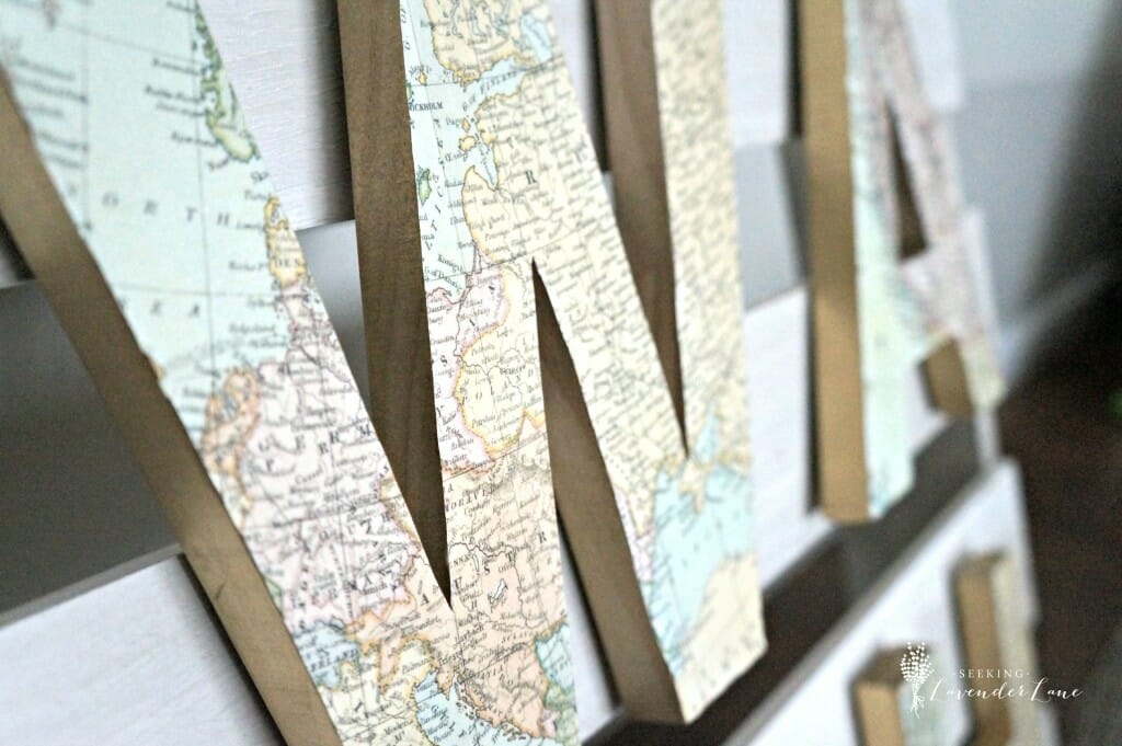 Map Letters