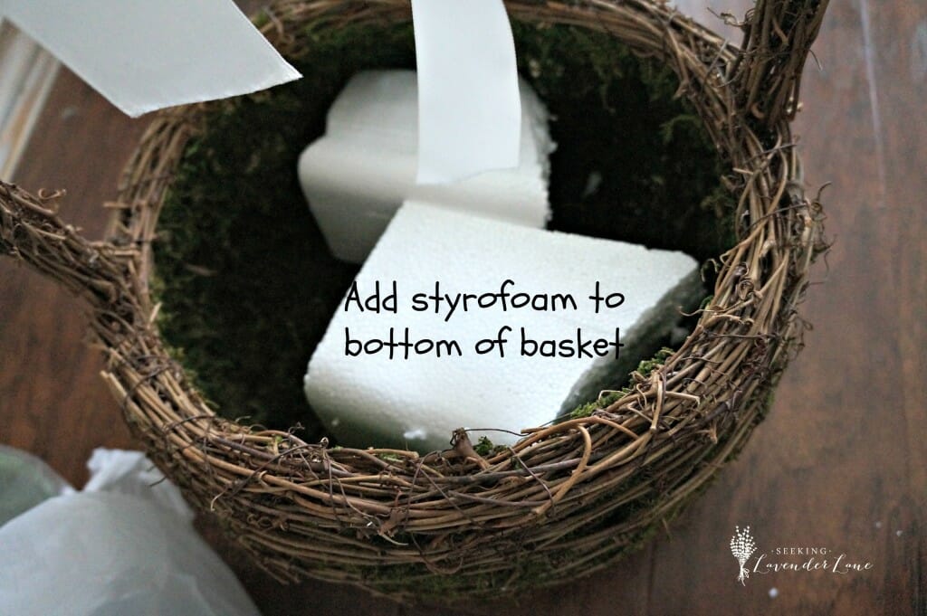 Styrofoam to Basket