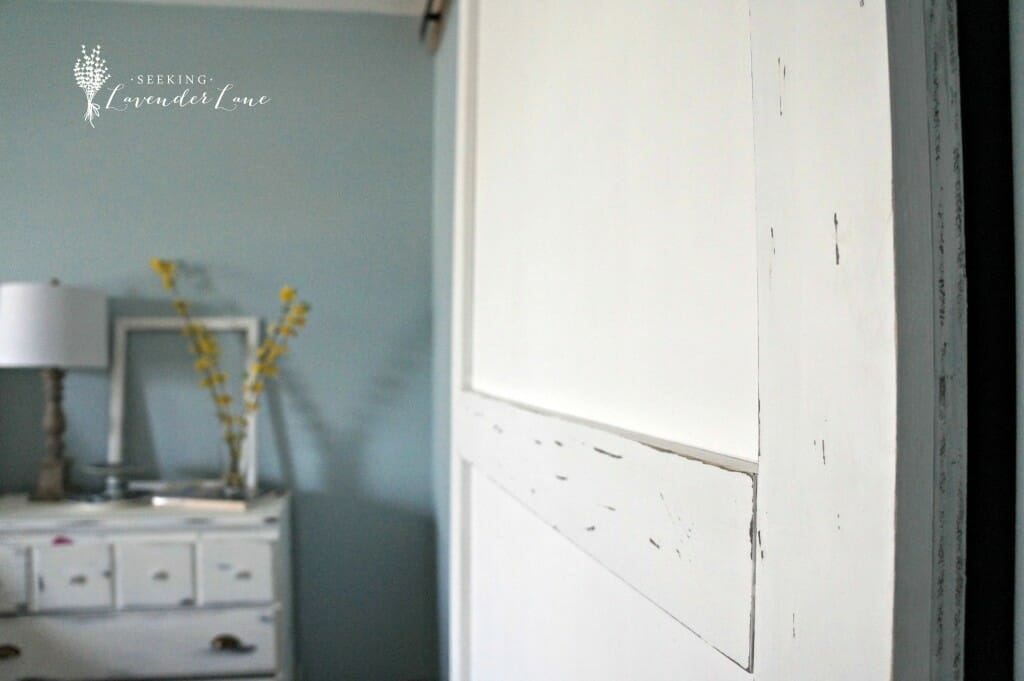 Barn Door Distressed Details