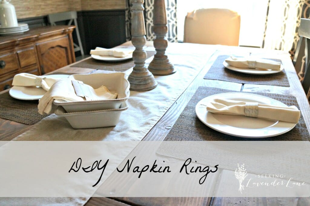 DIY Napkin Rings