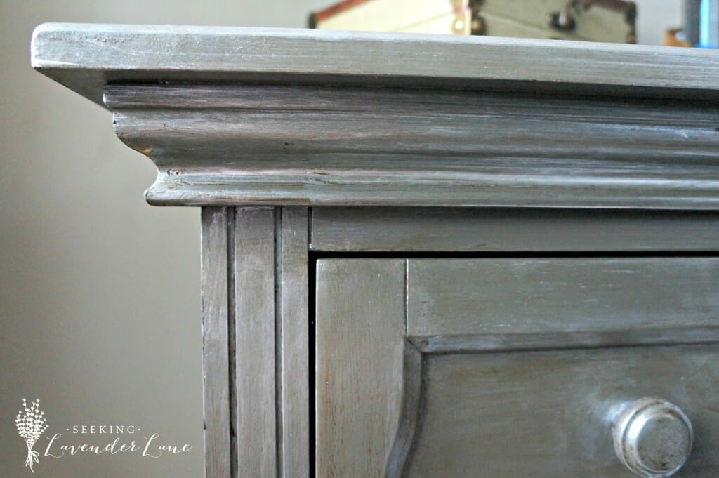 Creating Metal finish on Wooden dresser