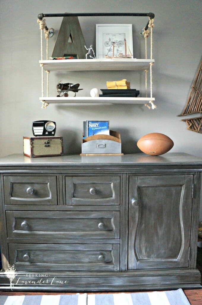 Faux Zinc Boys Dresser