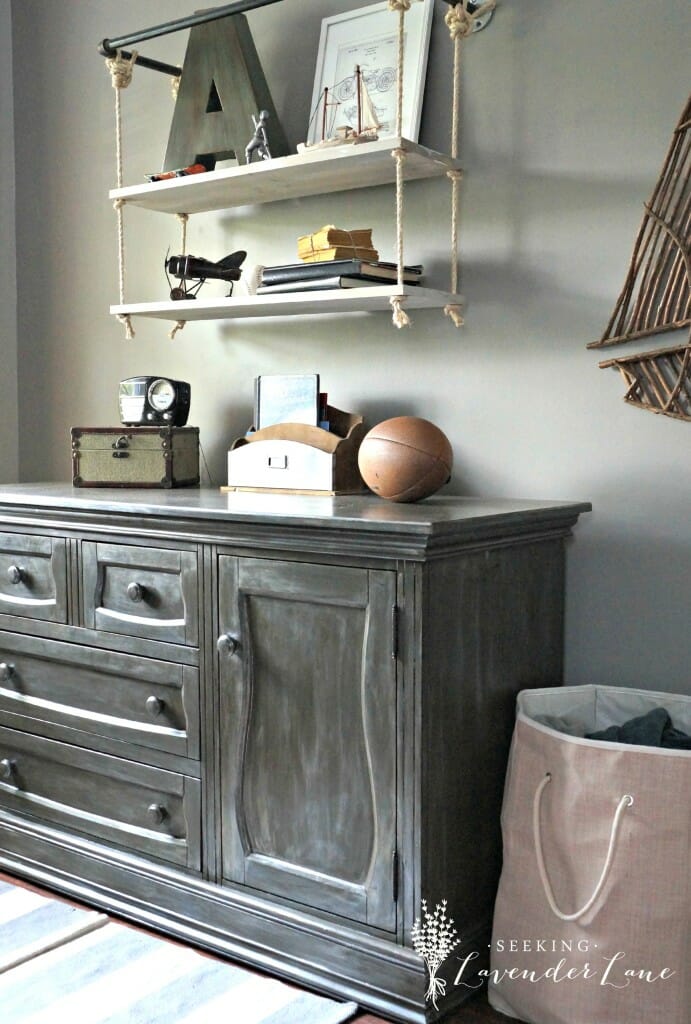 Faux Zinc Dresser