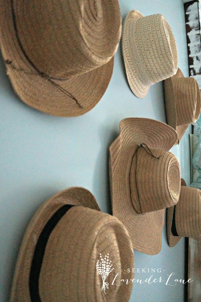 Straw Hat gallery wall