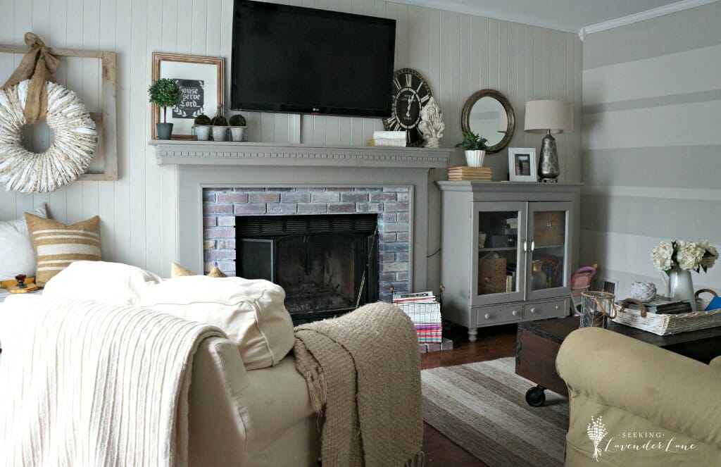 Seeking Lavender Lane Family Room Summer Tour