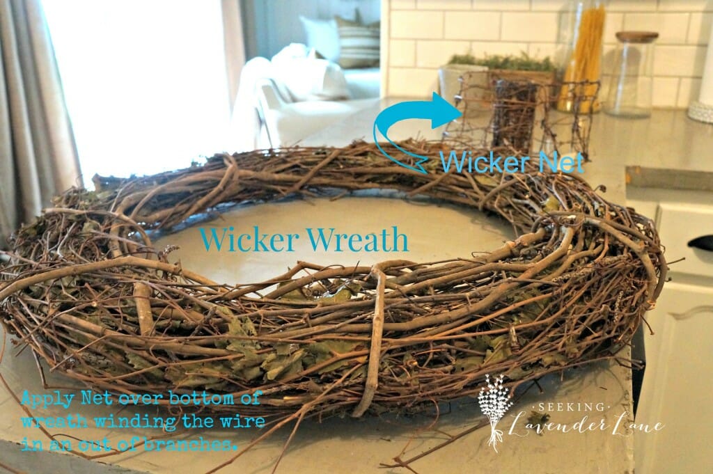 Wicker Wreath DIY Tutorial