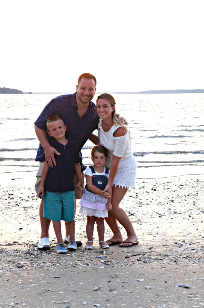 Foglia Family on Beach