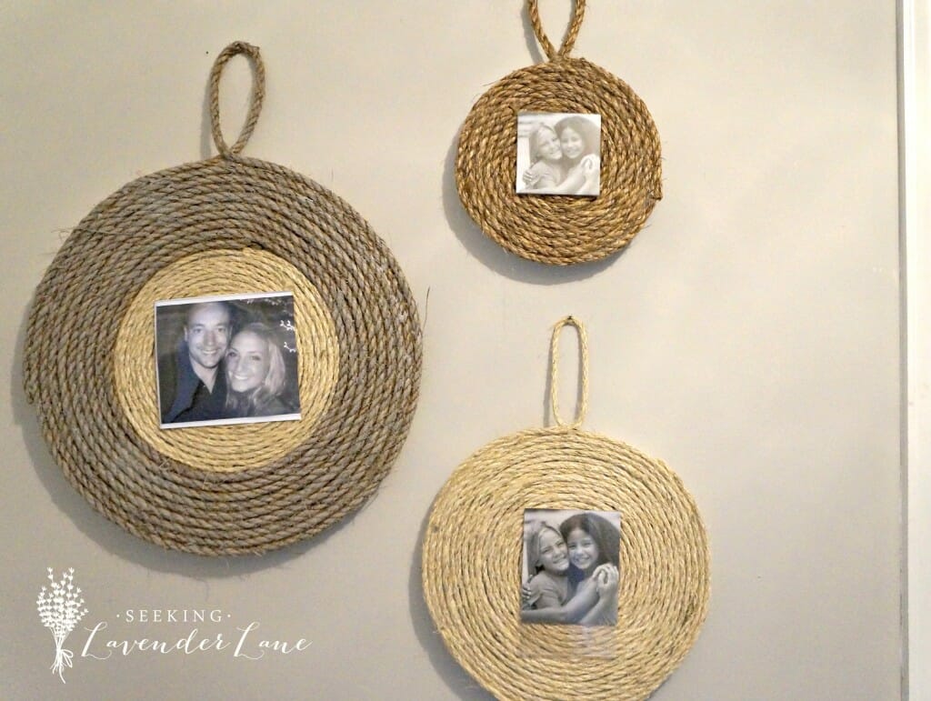 Round DIY Rope Frames