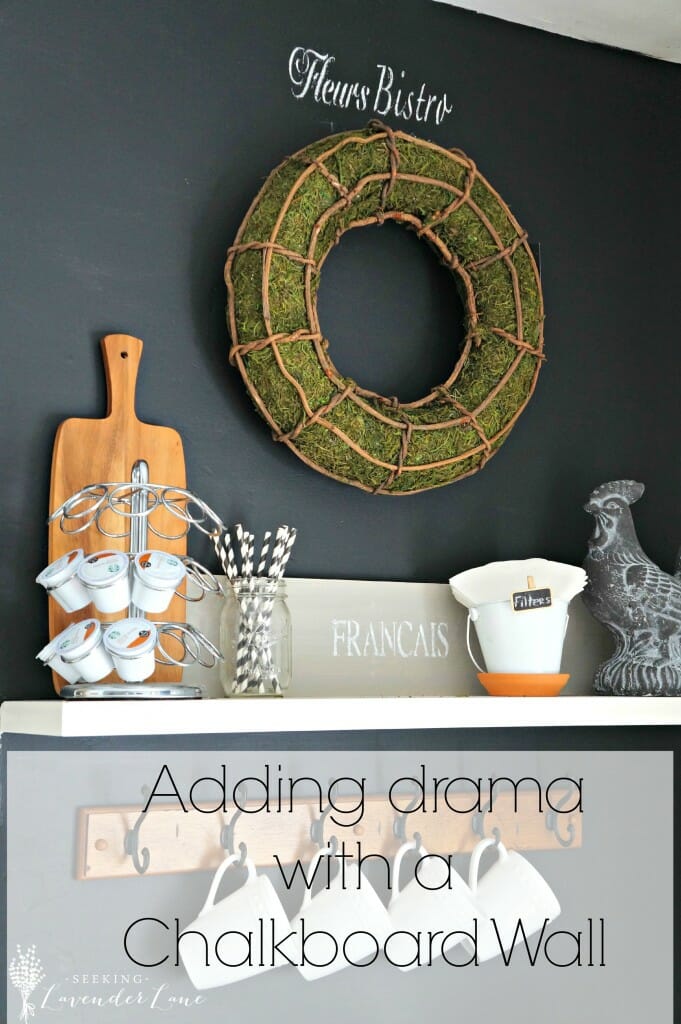 Adding Drama with a Chalkboard Wall