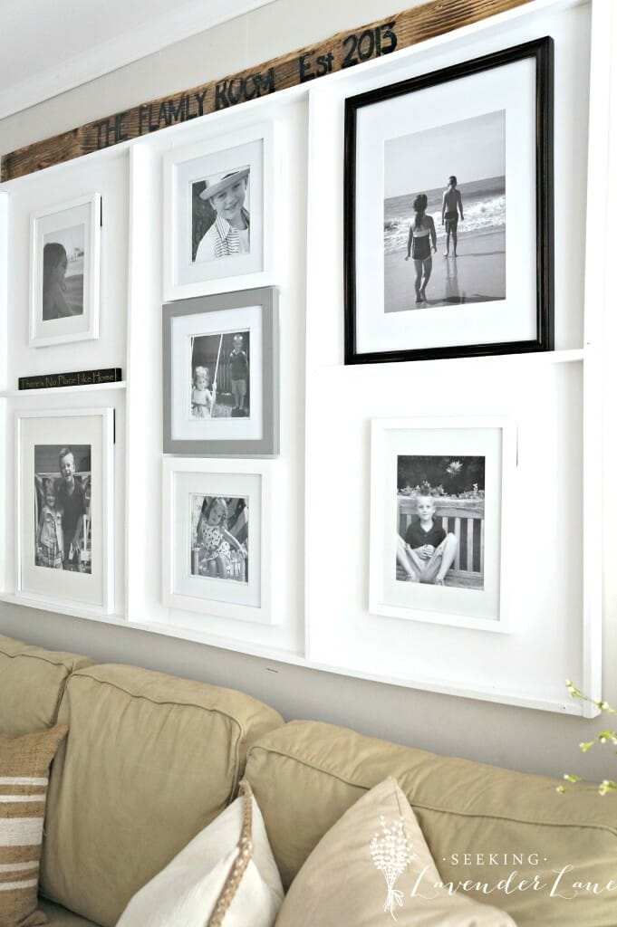 Gallery Wall Built in 2