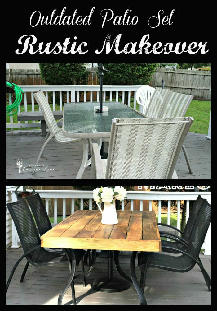 Cheap Home Decor How To Update An Outdated Outdoor Furniture