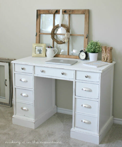 1-Vintage-Desk-Makeover Making it in the mountains