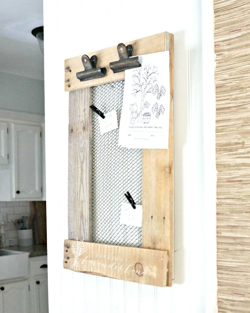 Farmhouse DIY Message Board