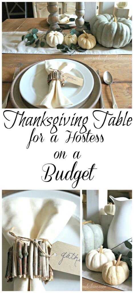 Thanksgiving Table Collage