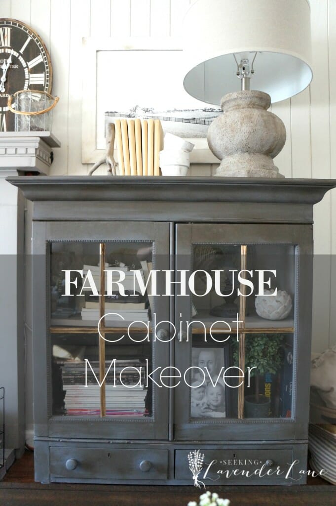 farmhouse cabinet makeover