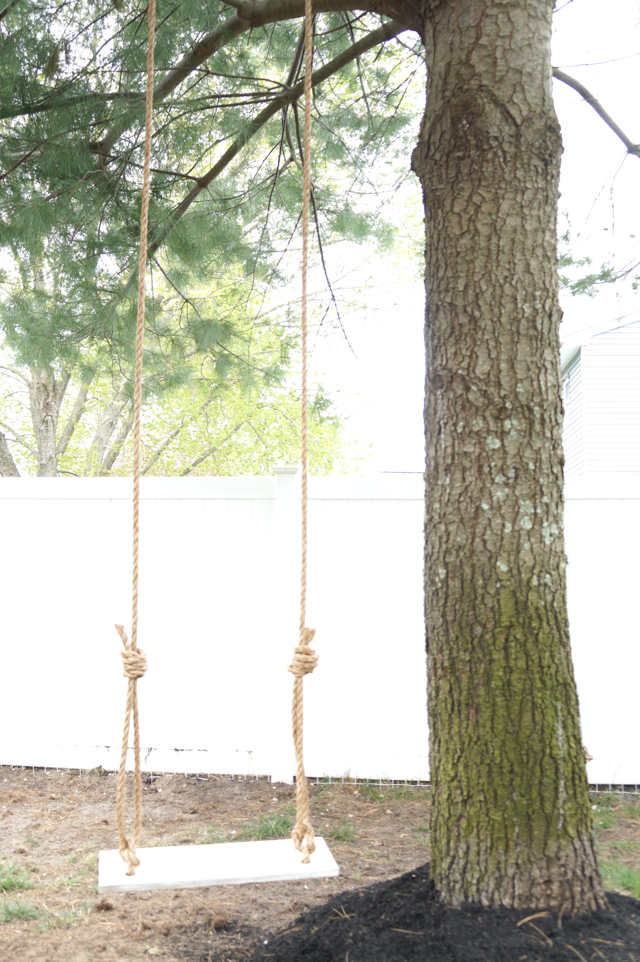 Old Fashion DIY Tree Swing - Seeking Lavender Lane