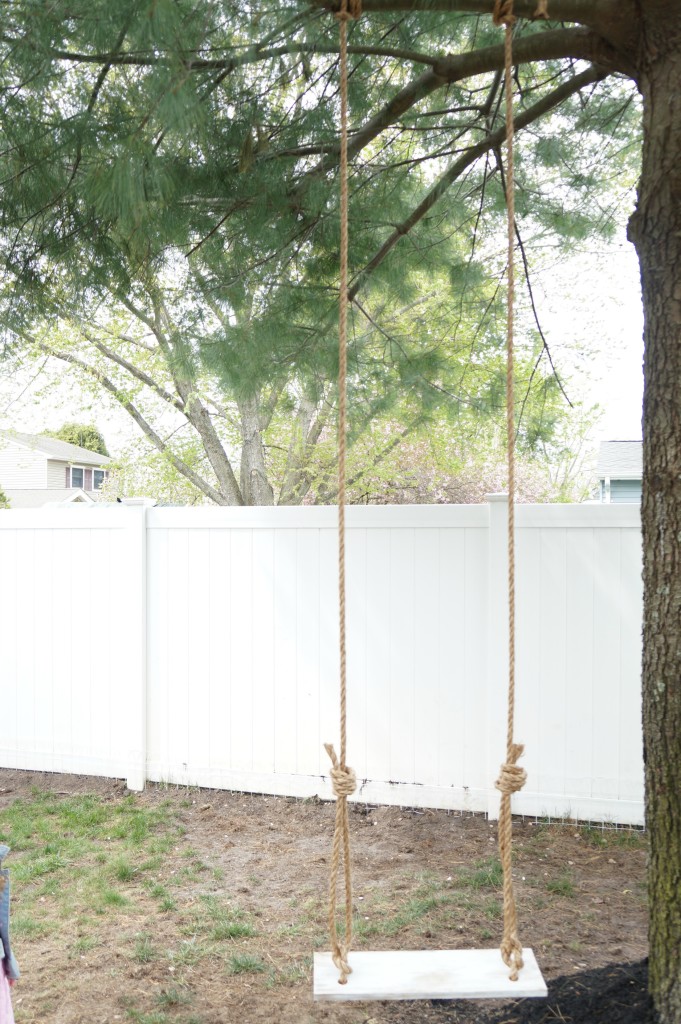 DIY Tree Swing 9