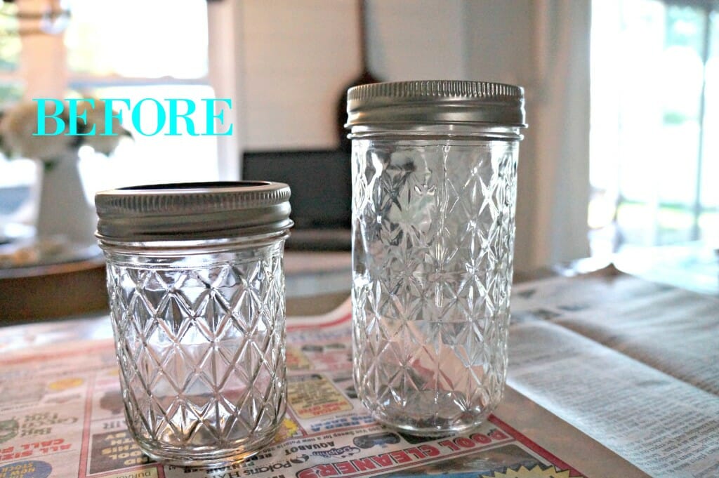 before mason jars