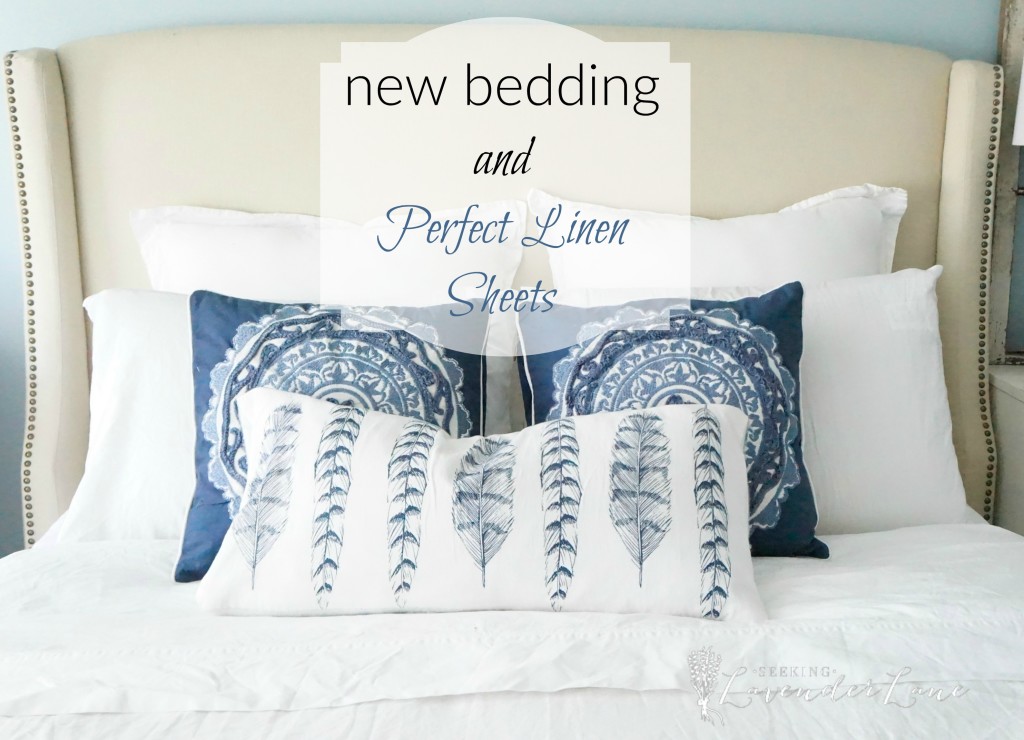 new bedding and perfect linen sheets