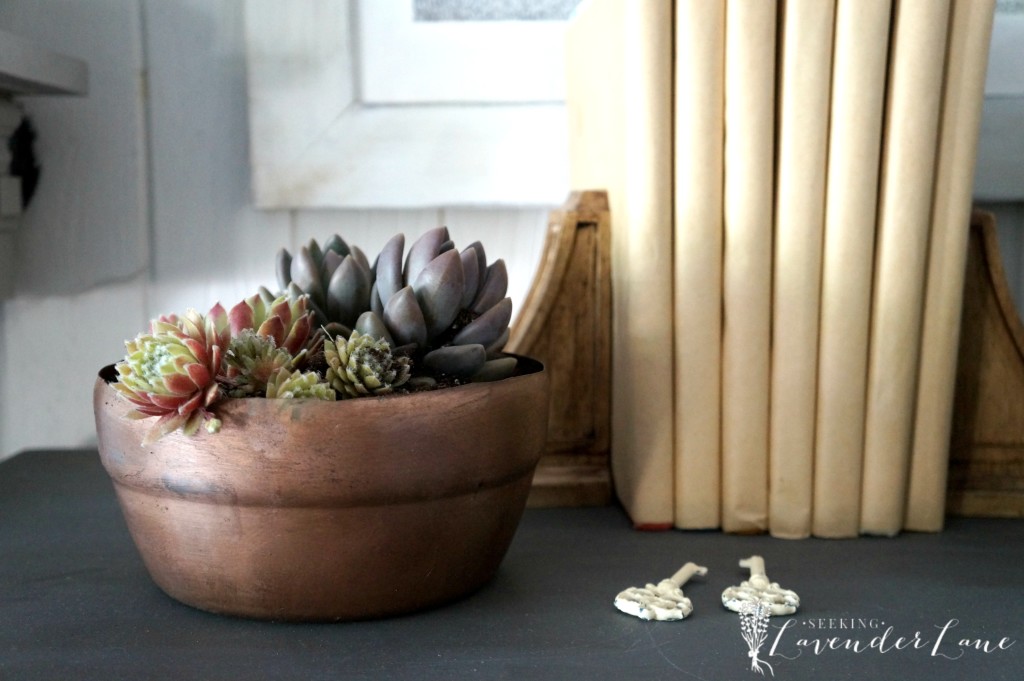 DIY vintage copper pot 2