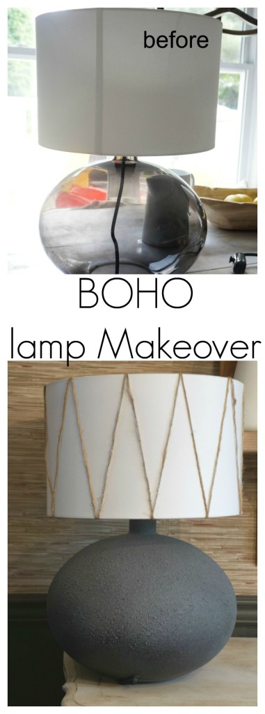 Boho Lamp Makeover