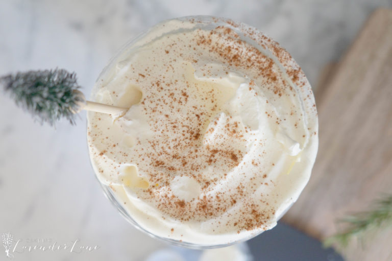 The Best Homemade Eggnog - Seeking Lavender Lane