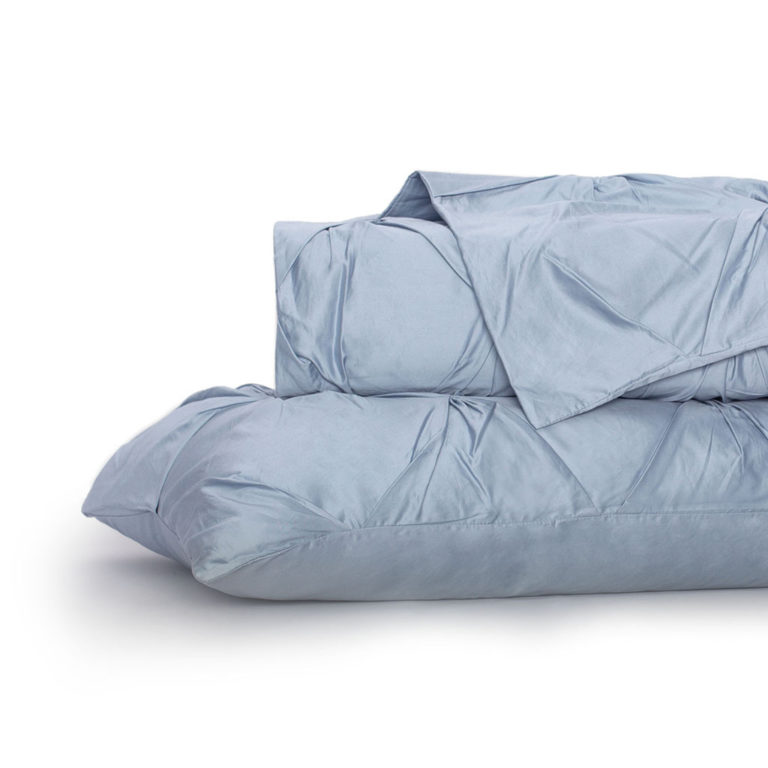 Blue Pintuck Bedding Seeking Lavender Lane