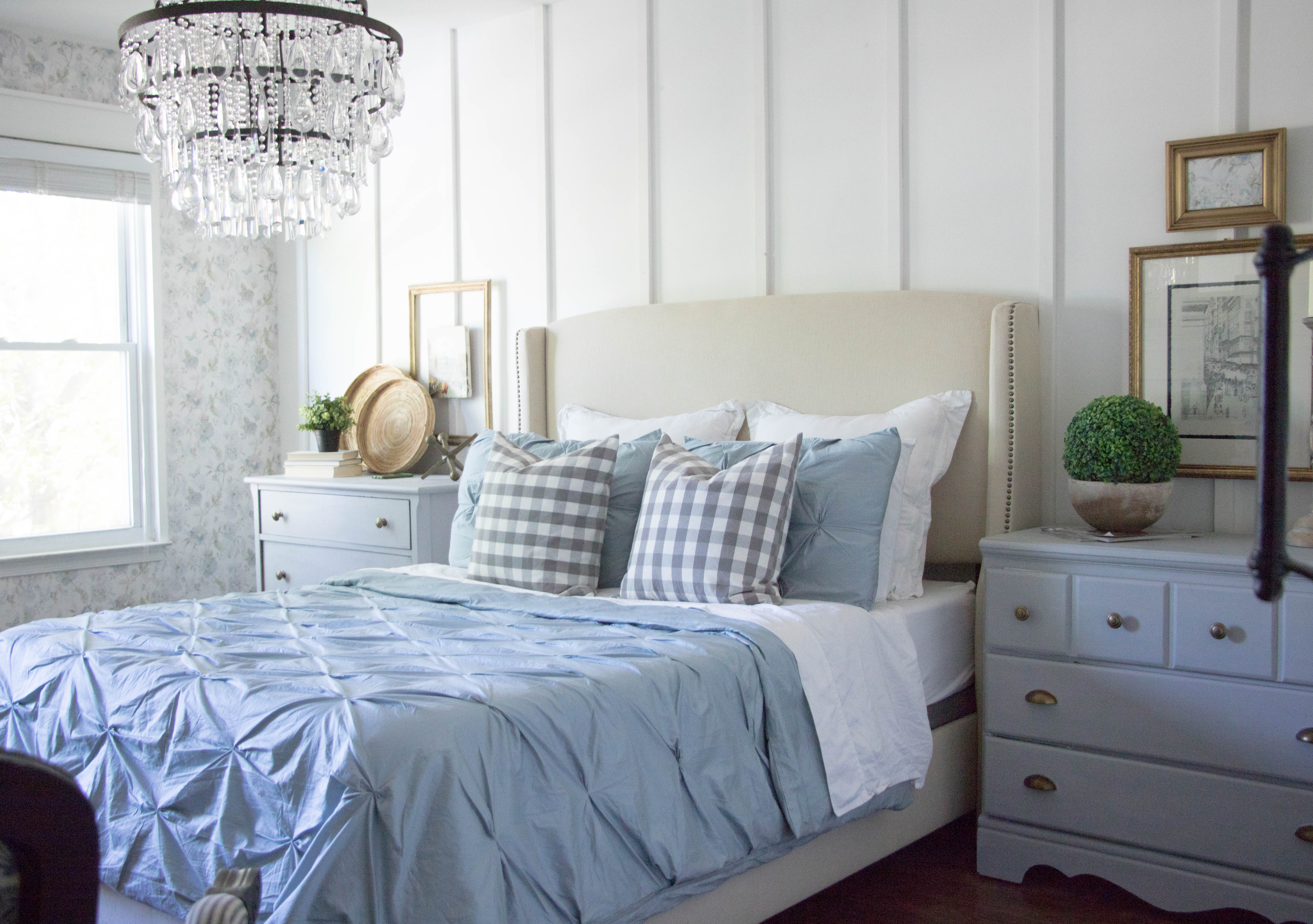 French Cottage Master Bedroom Reveal - Seeking Lavender Lane