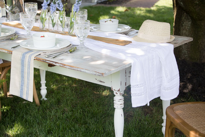 4th Of July Farmhouse Table Seeking Lavendar Lane