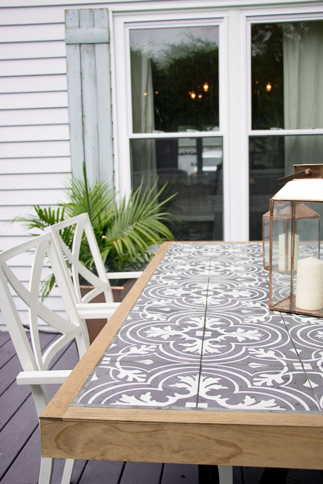 Diy Tile Tabletop Seeking Lavender Lane, How To Make Tile Coffee Table Top