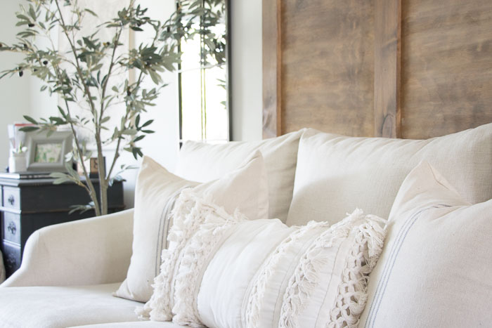 Farmhouse store euro pillows