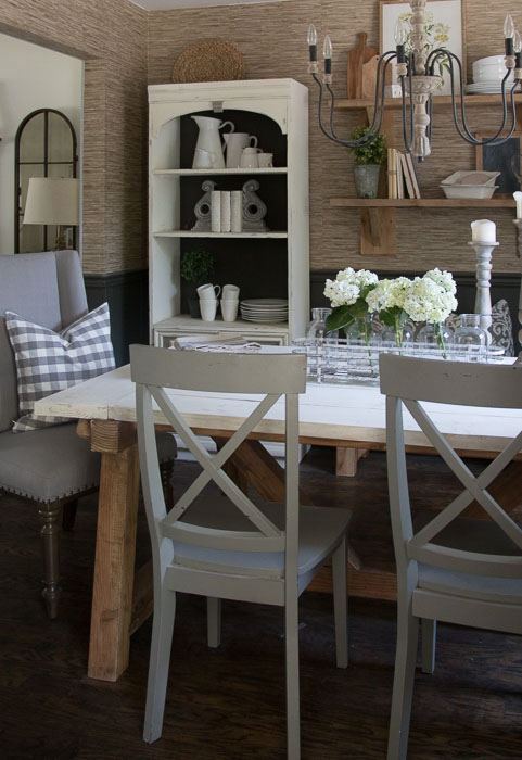 Farmhouse Dining Room Table And Chairs Seeking Lavender Lane