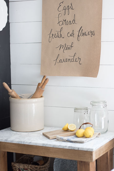 DIY Butcher Paper Holder - Seeking Lavender Lane