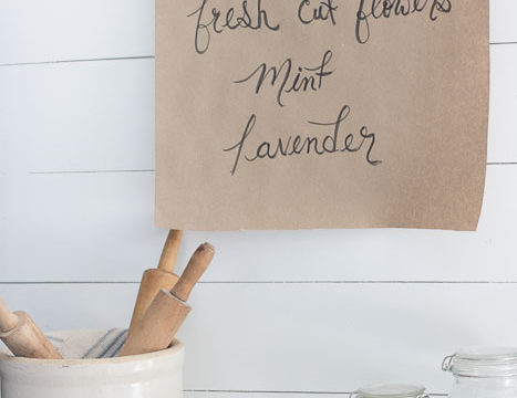 DIY Butcher Paper Holder