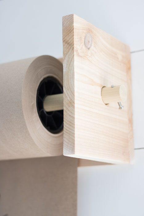 Paper Roll Holder, Butchers Paper Dispenser