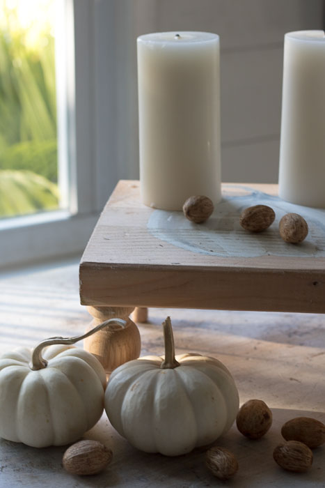 Fall DIY Pedestal Tray - Seeking Lavender Lane