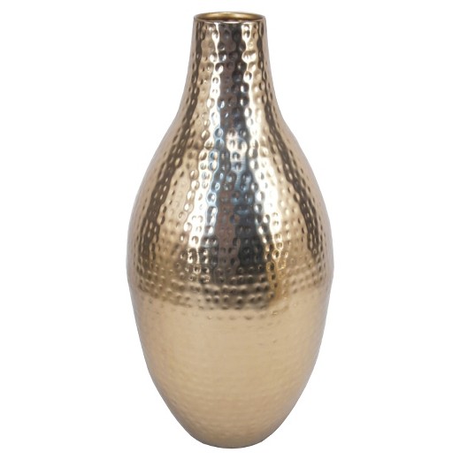 brass vase