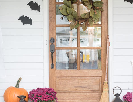 Classy Halloween Porch