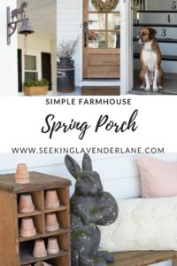 Simple Spring Porch