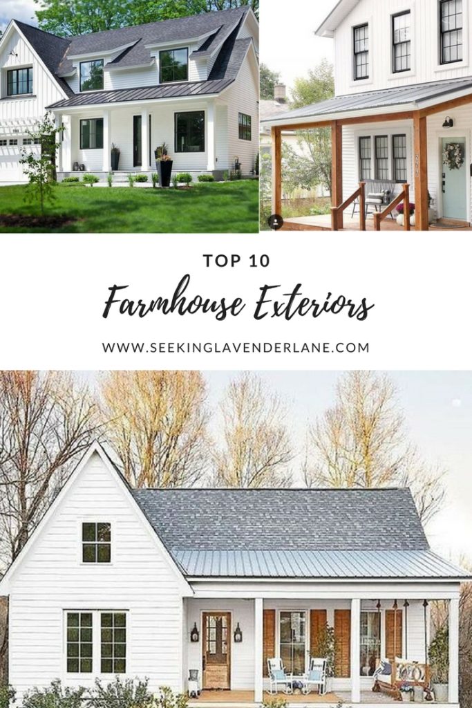 Top 10 White Farmhouse Exteriors Seeking Lavender Lane   Top 10 683x1024 