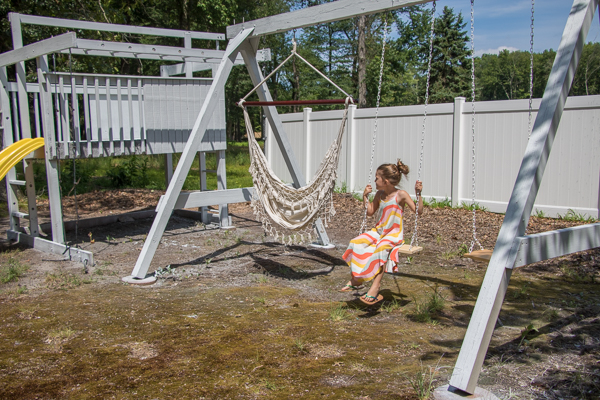 old swing set