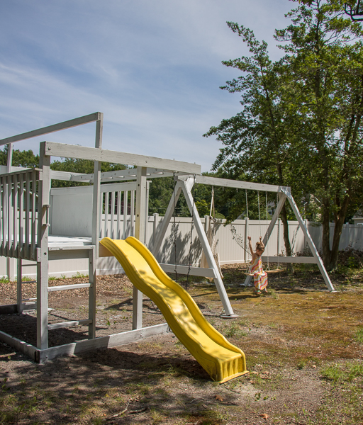 old swing set