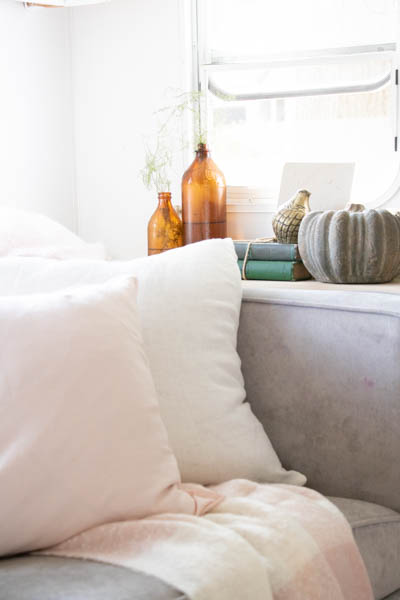 blush decor for fall