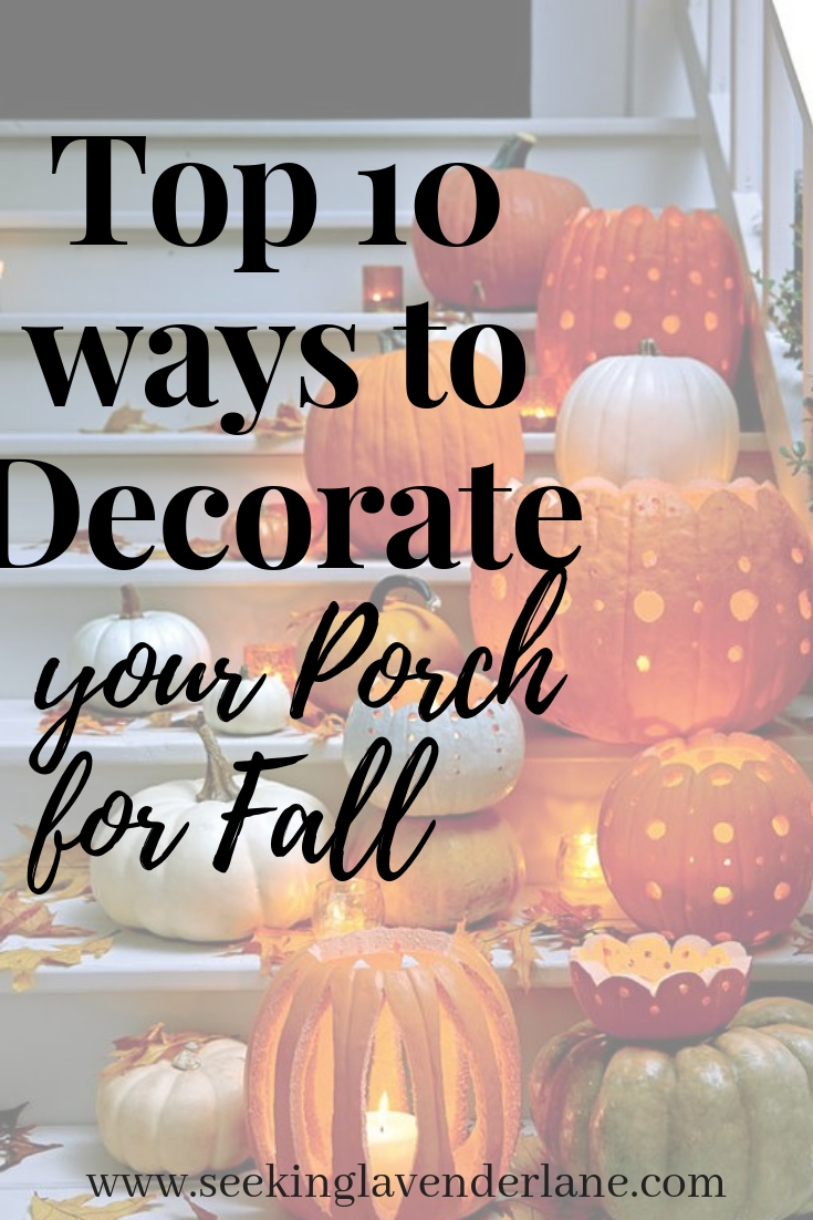 Fall Porch Decor