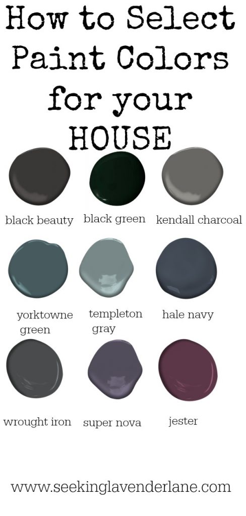 How to Select Paint Colors for Your House - Seeking Lavender Lane