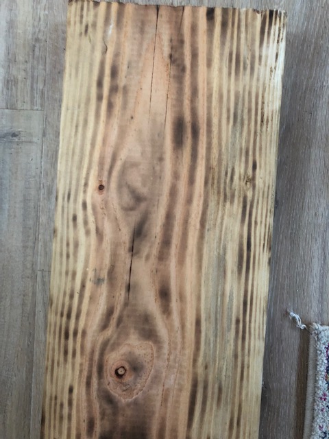 Weathered Wood Using a Wagner Heat Gun - Seeking Lavender Lane